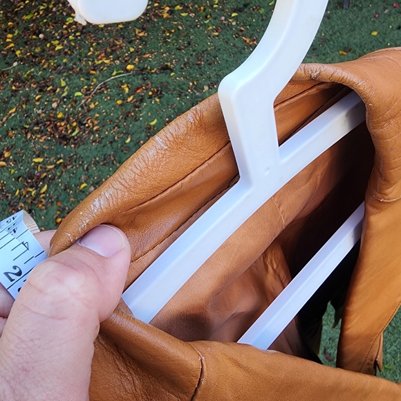 Vintage Pioneer Wear Leather Blazer - sz 38 - Picture 12 of 12